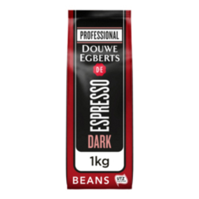 Koffie Douwe Egberts espresso bonen dark roast 1kg