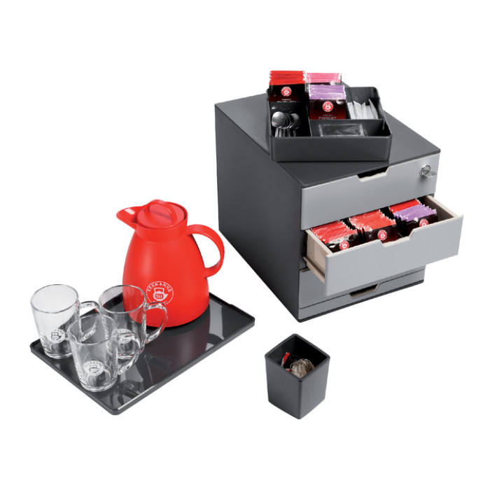 Coffee Point Box Durable 3385-58 antraciet-lichtgrijs