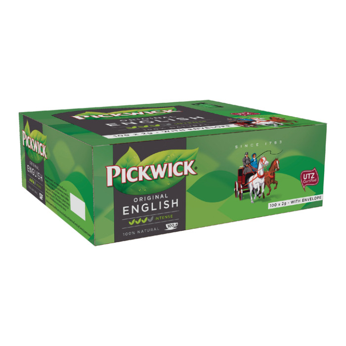 Thee Pickwick engelse melange 100x4gr zonder envelop