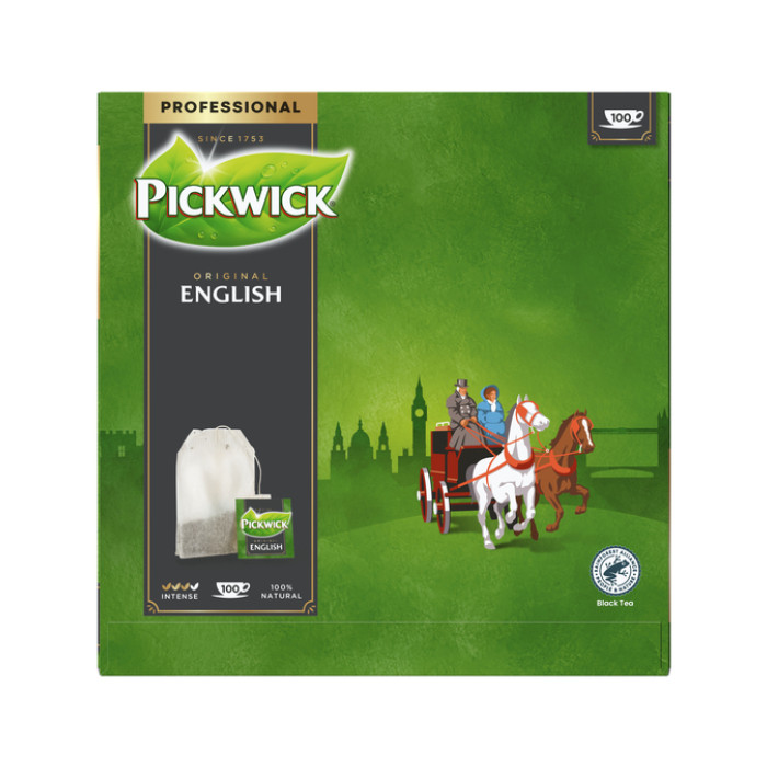 Thee Pickwick engelse melange 100x2gr zonder envelop