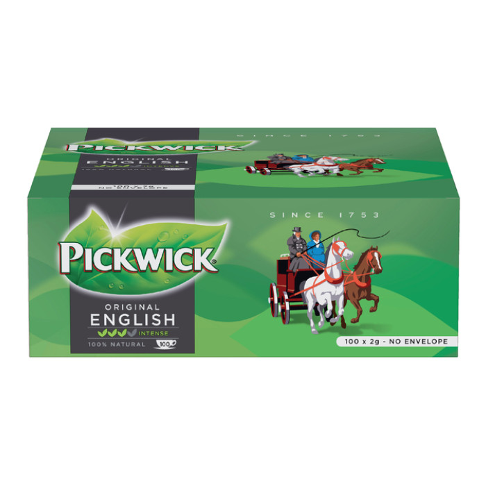 Thee Pickwick engelse melange 100x2gr zonder envelop
