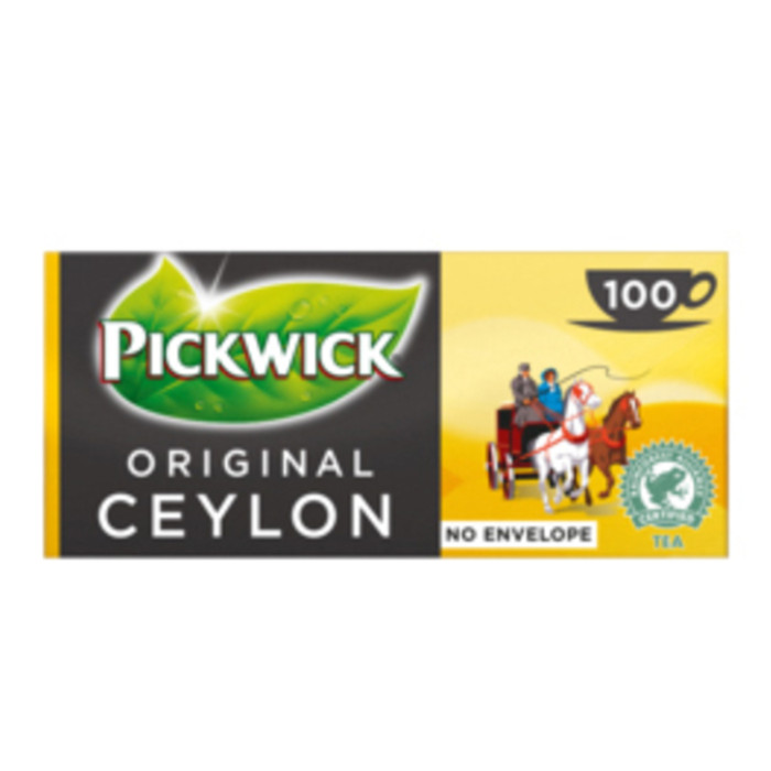 Thee Pickwick ceylon 100x2gr zonder envelop