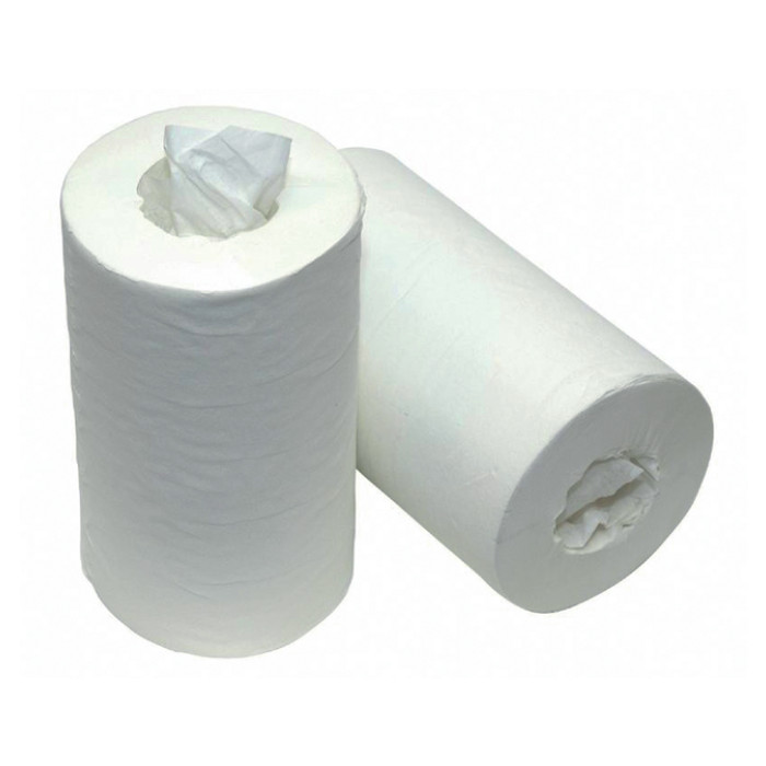 Poetsrol Cleaninq Mini 1-laags 21,5xd14cmx120m 11 rollen