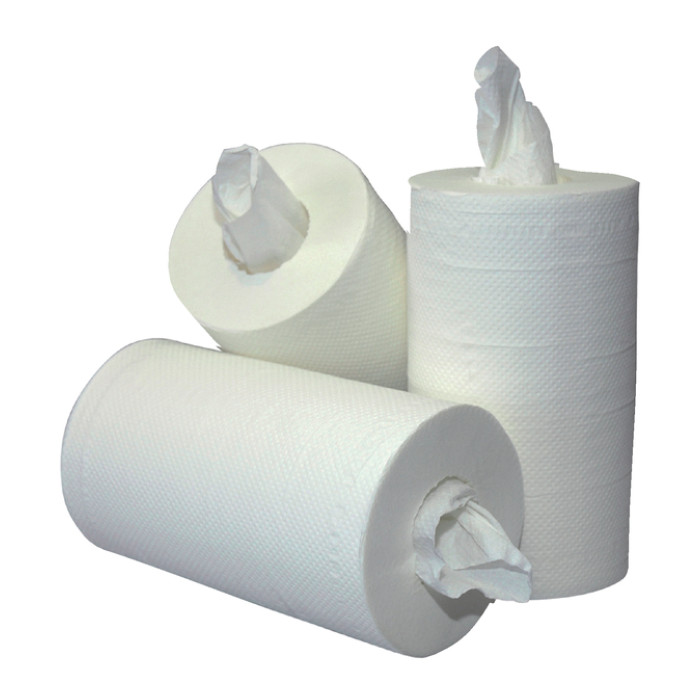 Poetsrol Cleaninq Mini 1-laags 21,5xd14cmx120m 11 rollen