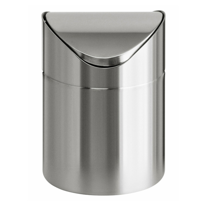 Afvalbak Vepa Bins tafelmodel met swingdeksel 1,5 liter
