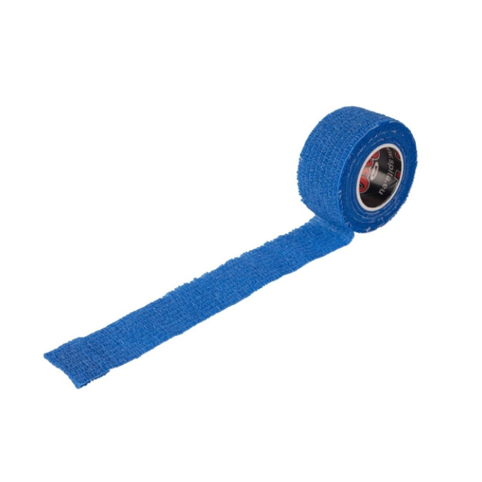 Vingerpleister Allglue zelfklevend op een rol 25mmx4.5m blauw 3 rollen