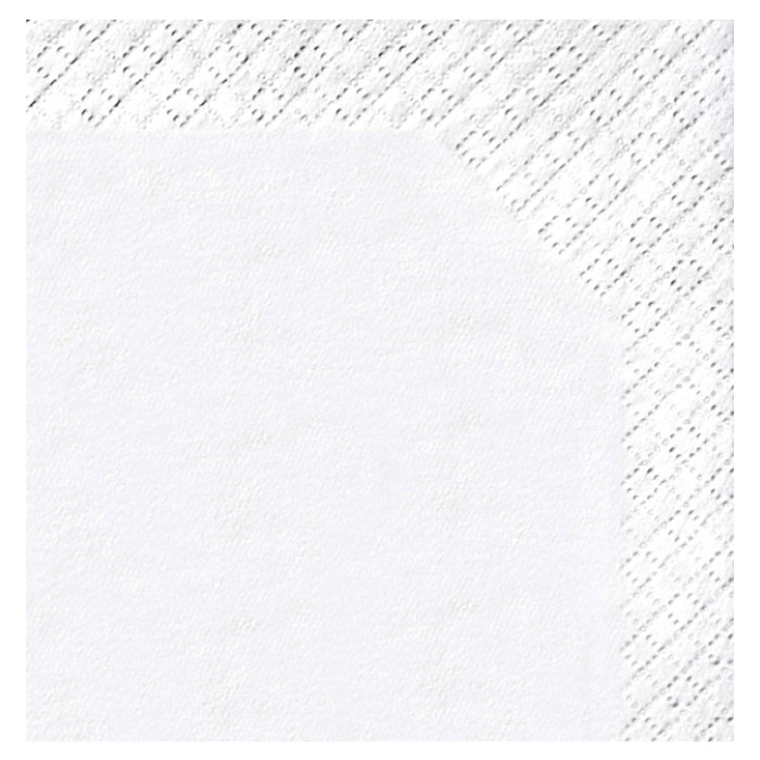 Zakdoek Satino Prestige 4-laags 15x10 vel wit 113940