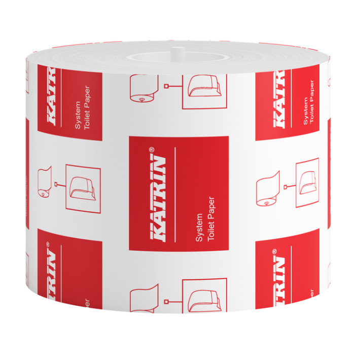 Toiletpapier Katrin systeemrol 2-laags 92m wit 103424