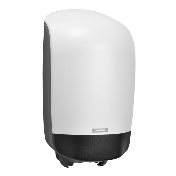 Poetspapierdispenser Katrin klein wit 90106