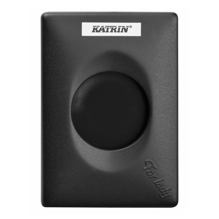 Damesverbandzakdispenser Katrin zwart 92247