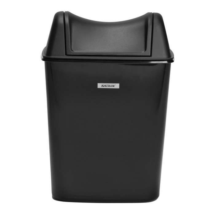Dameshygiënebak Katrin 8 liter zwart 92223