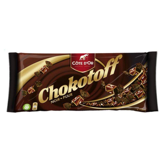 Chocolade Côte d'Or Chokotoff toffee puur 1 kilogram