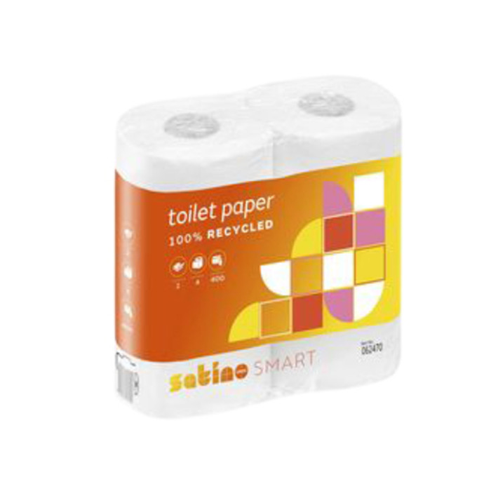 Toiletpapier Satino MT1 Smart 2-laags 400 vel wit 062470