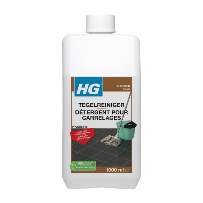Vloerreiniger HG voor tegelvloeren 1l