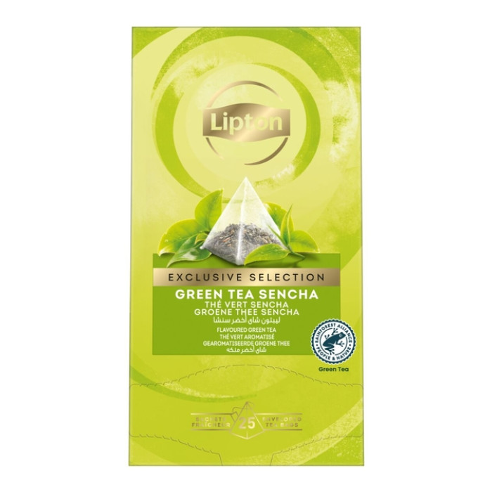Thee Lipton Exclusive groene thee sencha 25x2gr