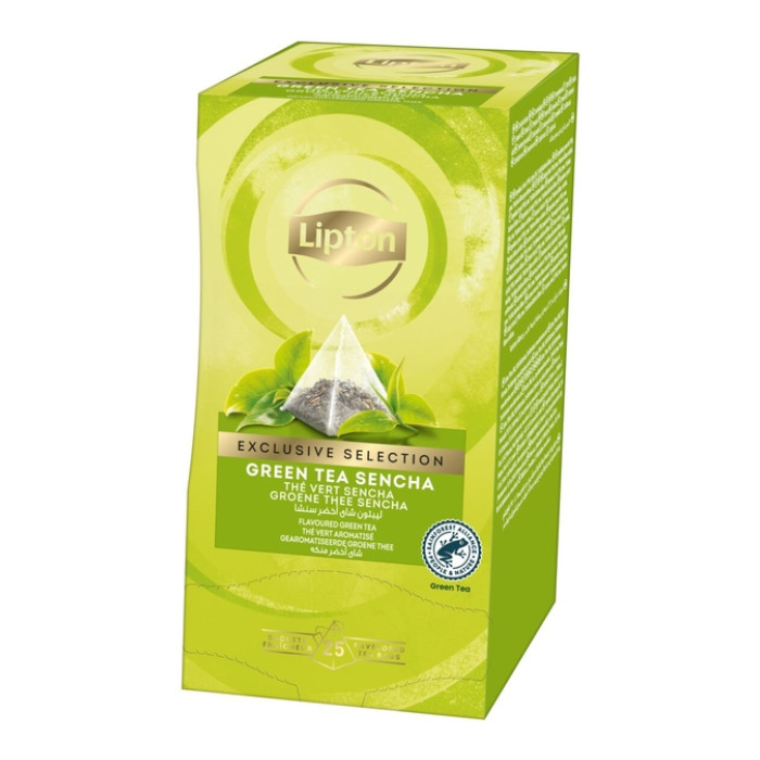 Thee Lipton Exclusive groene thee sencha 25x2gr
