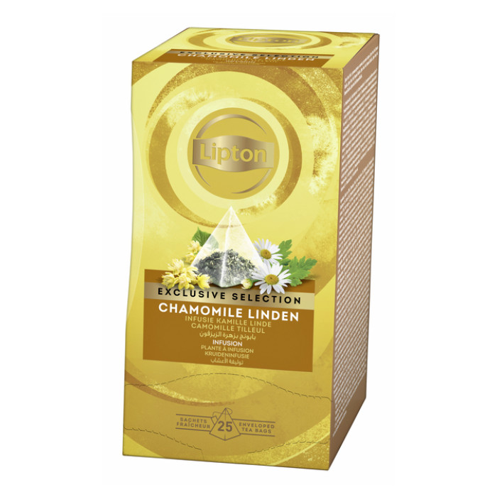 Thee Lipton Exclusive kamille linde 25x2gr