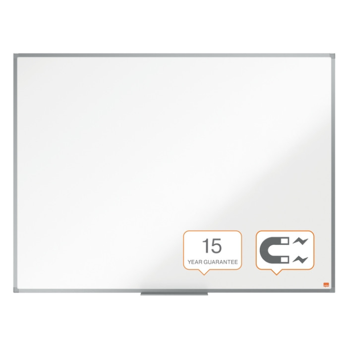 Whiteboard Nobo Essence magnetisch staal  90x120cm