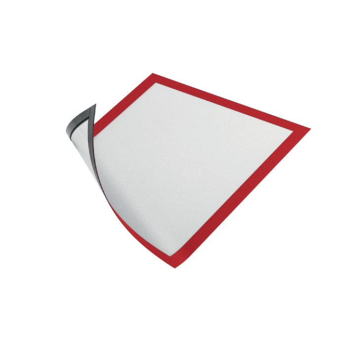 Duraframe Durable 486903 magnetisch A4 rood 5 stuks