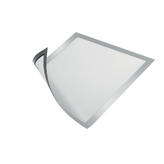 Duraframe Durable 486923 magnetisch A4 zilvergrijs 5 stuks