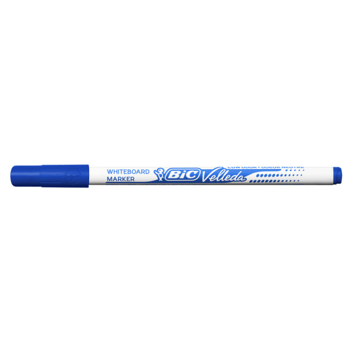 Whiteboardmarker Bic Velleda 1721 rond fijn blauw