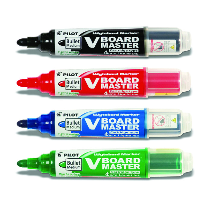 Whiteboardmarker PILOT Begreen rond medium rood