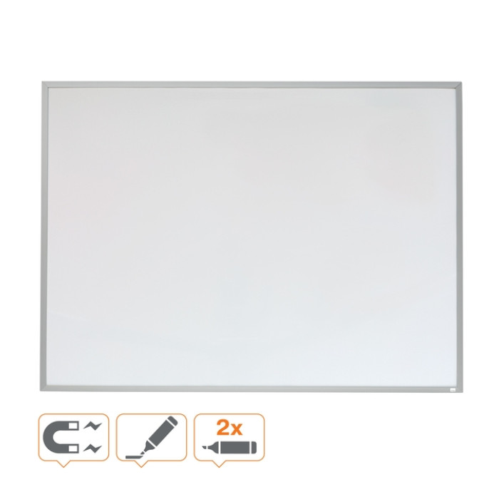 Whiteboard Nobo 58.5x43cm aluminium magnetisch
