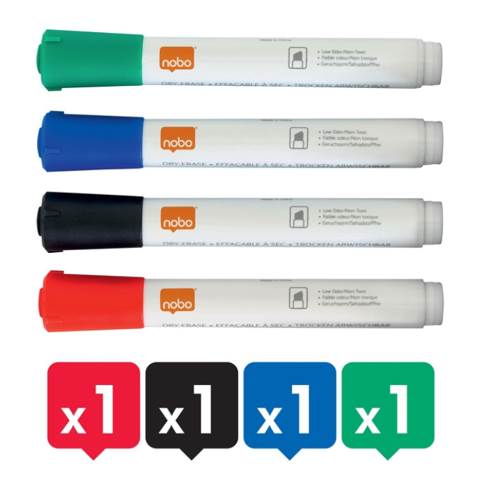 Whiteboard Nobo accessoire starterkit