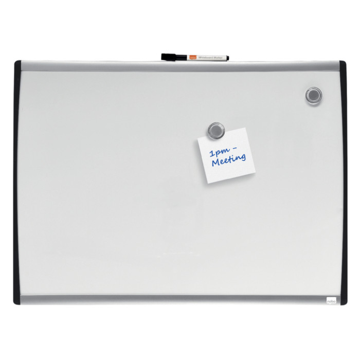 Whiteboard Nobo 58.5x43cm gewelfd