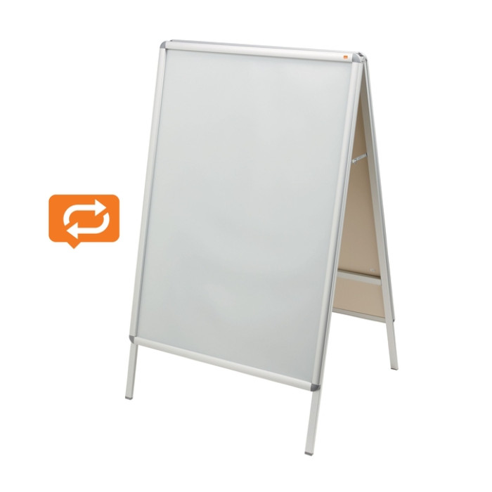 Stoepbord Nobo Premium Plus A0 1189x841mm met kliklijst