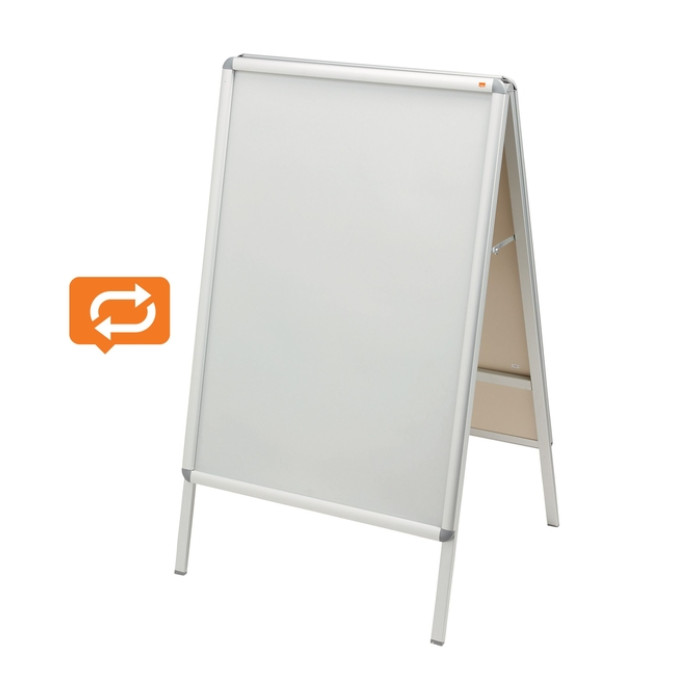 Stoepbord Nobo Premium Plus 70x100cm met kliklijst