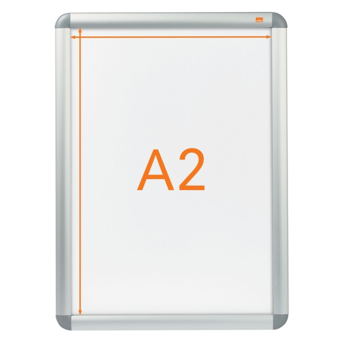 Kliklijst Nobo Premium Plus A2 aluminium