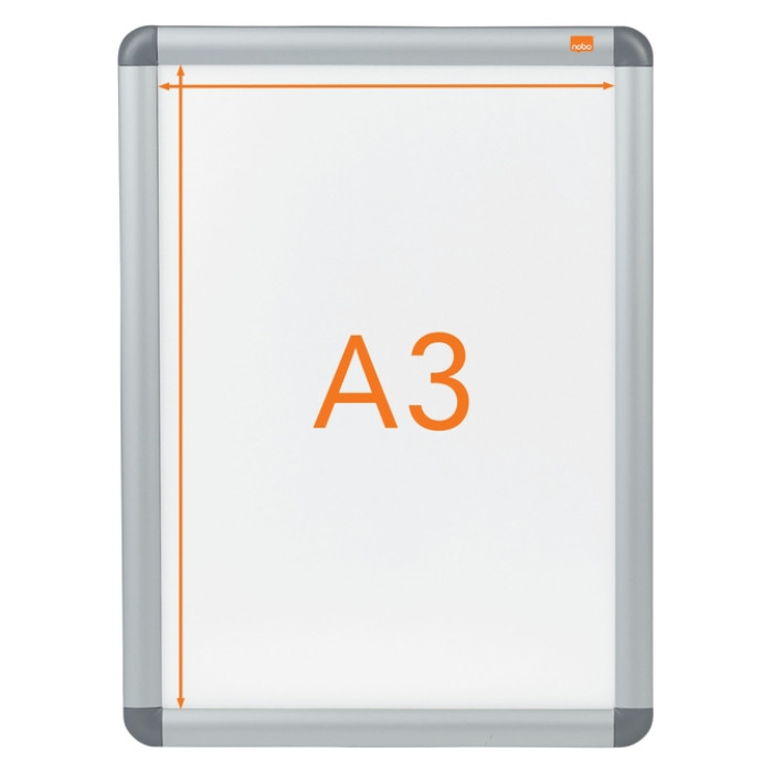 Kliklijst Nobo Premium Plus A3 aluminium