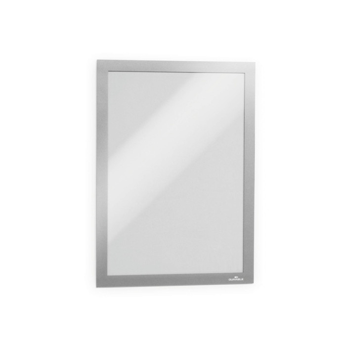 Duraframe Durable 487223 A4 zilvergrijs 2 stuks