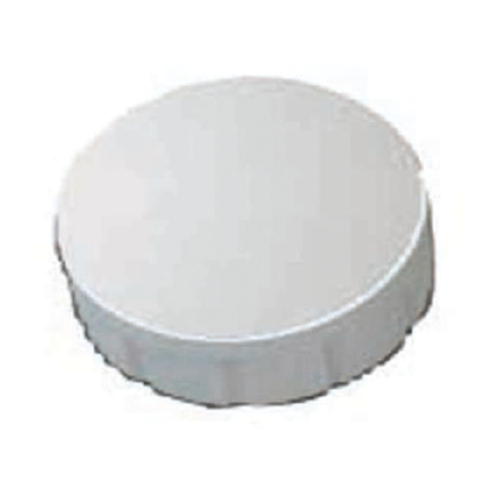 Magneet MAUL Solid 15mm 150gr wit 10 stuks