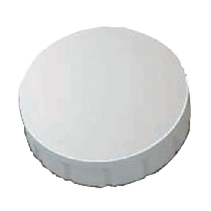 Magneet MAUL Solid 20mm 300gr wit 10 stuks