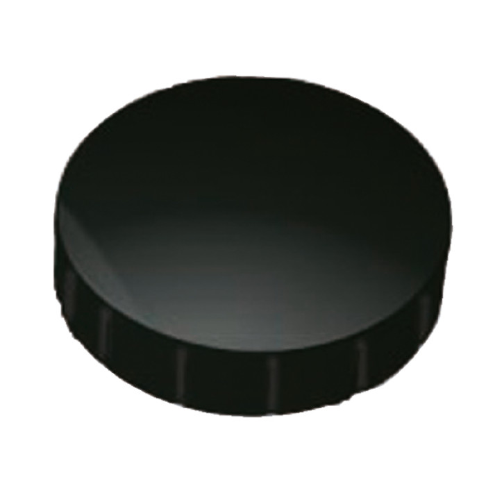 Magneet MAUL Solid 20mm 300gr zwart 10 stuks