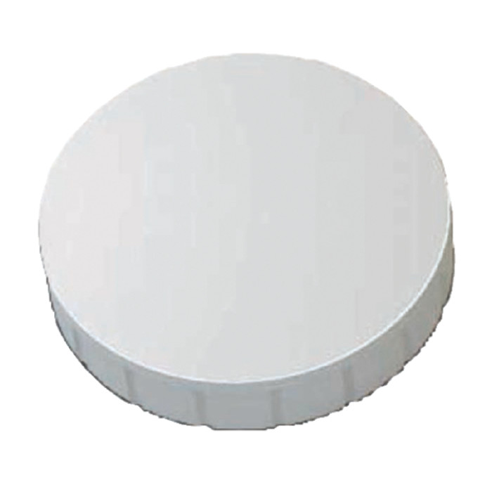 Magneet MAUL Solid 32mm 800gr wit 10 stuks
