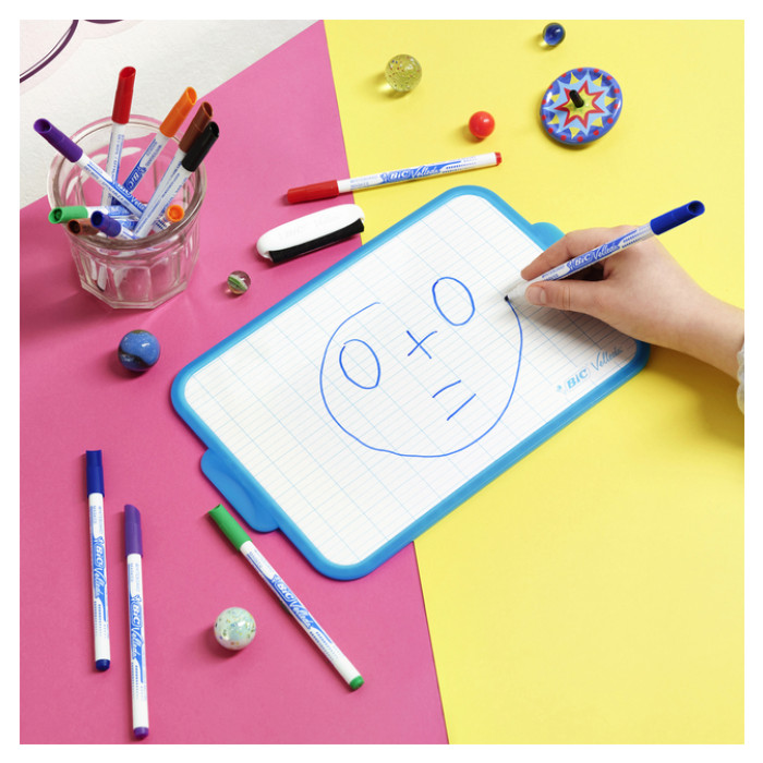 Whiteboardmarker Bic Velleda 1721 rond fijn zwart