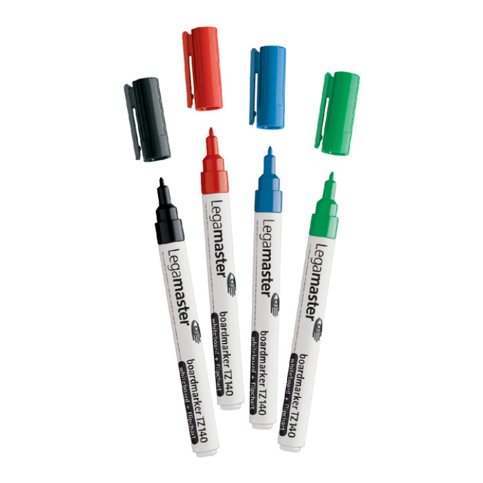 Whiteboardmarker Legamaster TZ 140 rond 1mm zwart