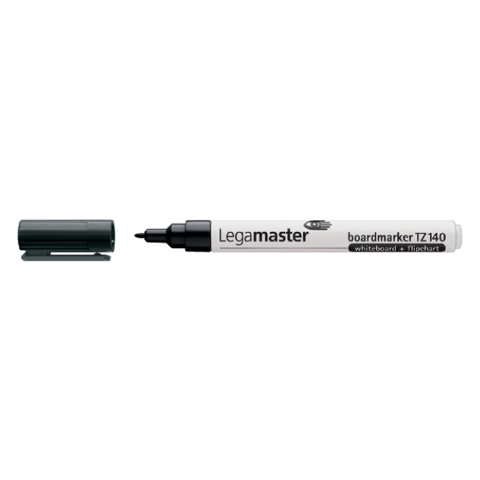 Whiteboardmarker Legamaster TZ 140 rond 1mm zwart