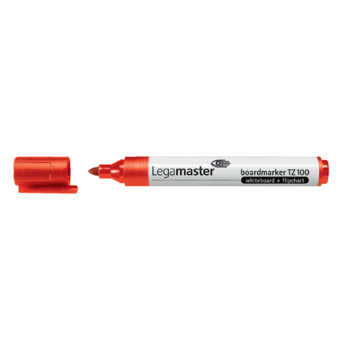 Whiteboardmarker Legamaster TZ 100 rond 1.5-3mm rood blister à 2 stuks