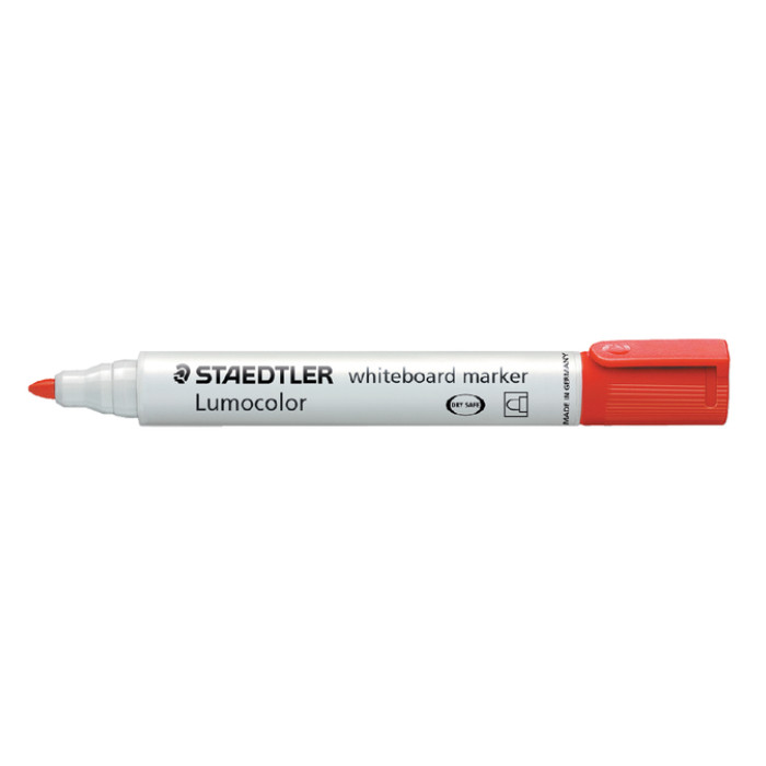 Whiteboardmarker Staedtler Lumocolor 351 rond rood 2mm