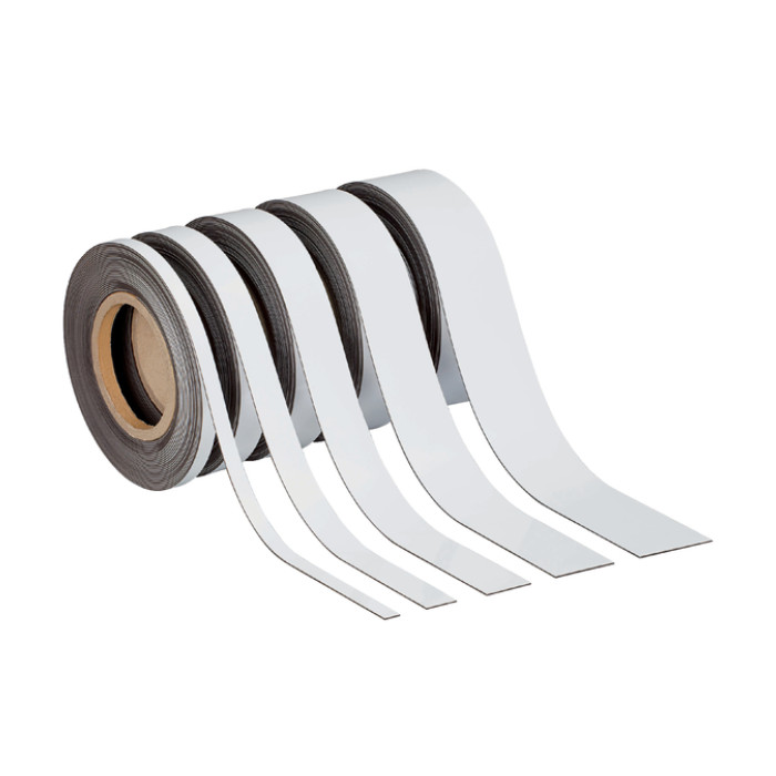 Magneetband MAUL beschrijf- wisbaar 10mx30mmx1mm wit