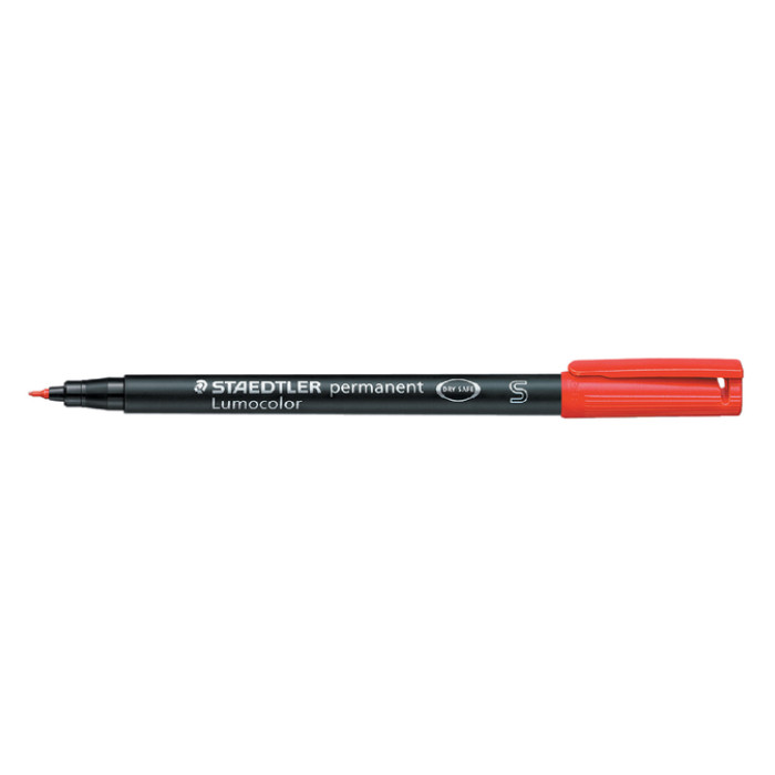 Viltstift Staedtler Lumocolor 313 permanent S rood