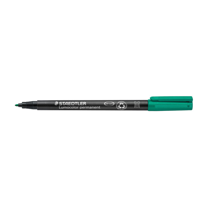 Viltstift Staedtler Lumocolor 317 permanent M groen