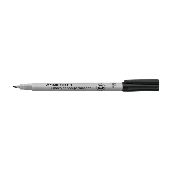 Viltstift Staedtler Lumocolor 316 non permanent F zwart