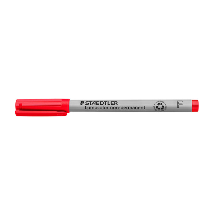 Viltstift Staedtler Lumocolor 316 non permanent F rood