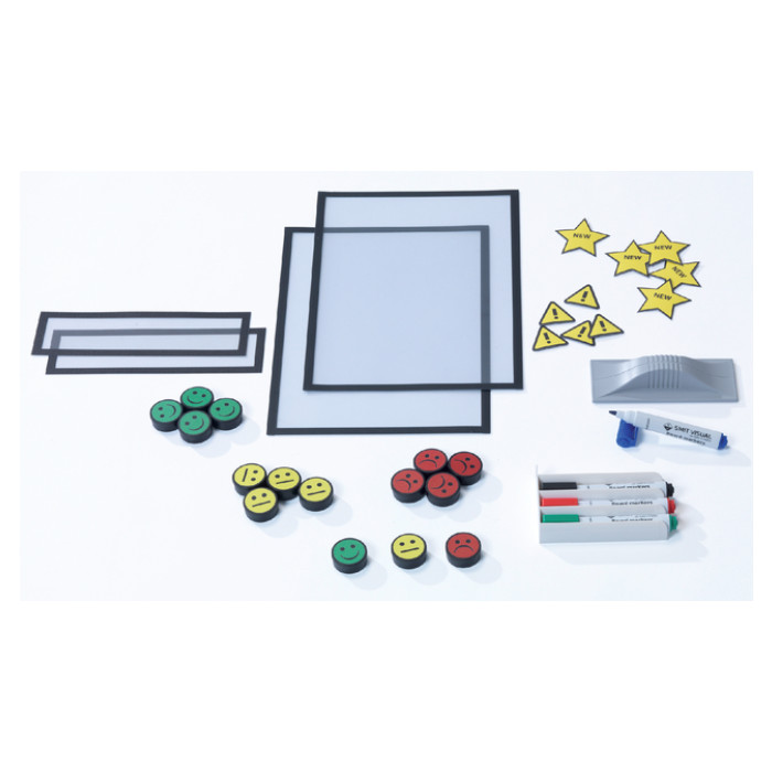 Kpi bord + starterkit visual management 90x120cm