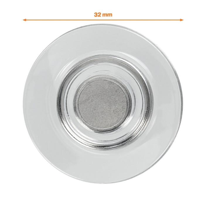Glasbordmagneet Nobo extra sterk 32mm 10 stuks